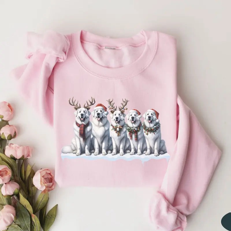 Great Pyrenees Dog Person People Mama Ugly Hers - Adult & Kids T-Shirts, Sweatshirts & Hoodies apparel design preview 1