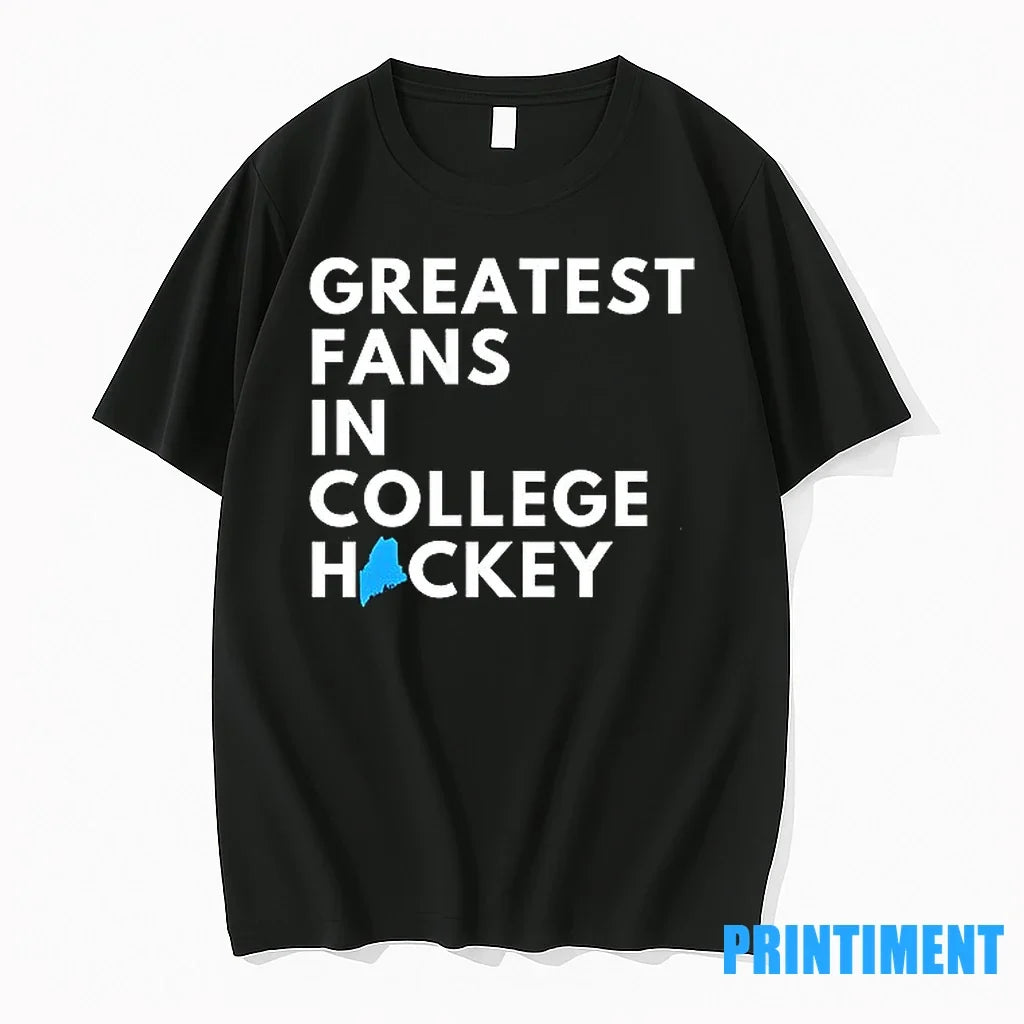 Greatest Fans In College Hockey Sweater - Adult & Kids T-Shirts, Sweatshirts & Hoodies apparel design preview 1