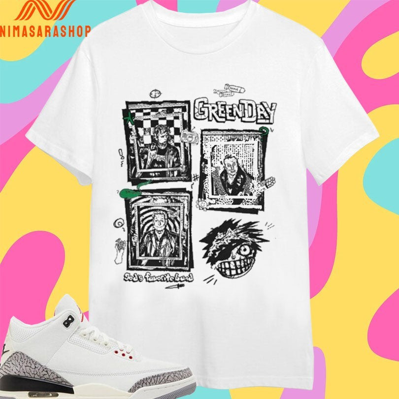 Green Day God’s Favorite Band - Adult & Kids T-Shirts, Sweatshirts & Hoodies apparel design preview 1