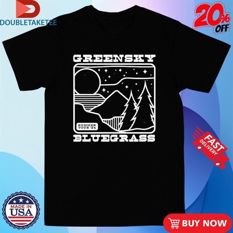 Greensky Bluegrass Summer Tour 2024 Camp - Adult & Kids T-Shirts, Sweatshirts & Hoodies apparel design preview 1