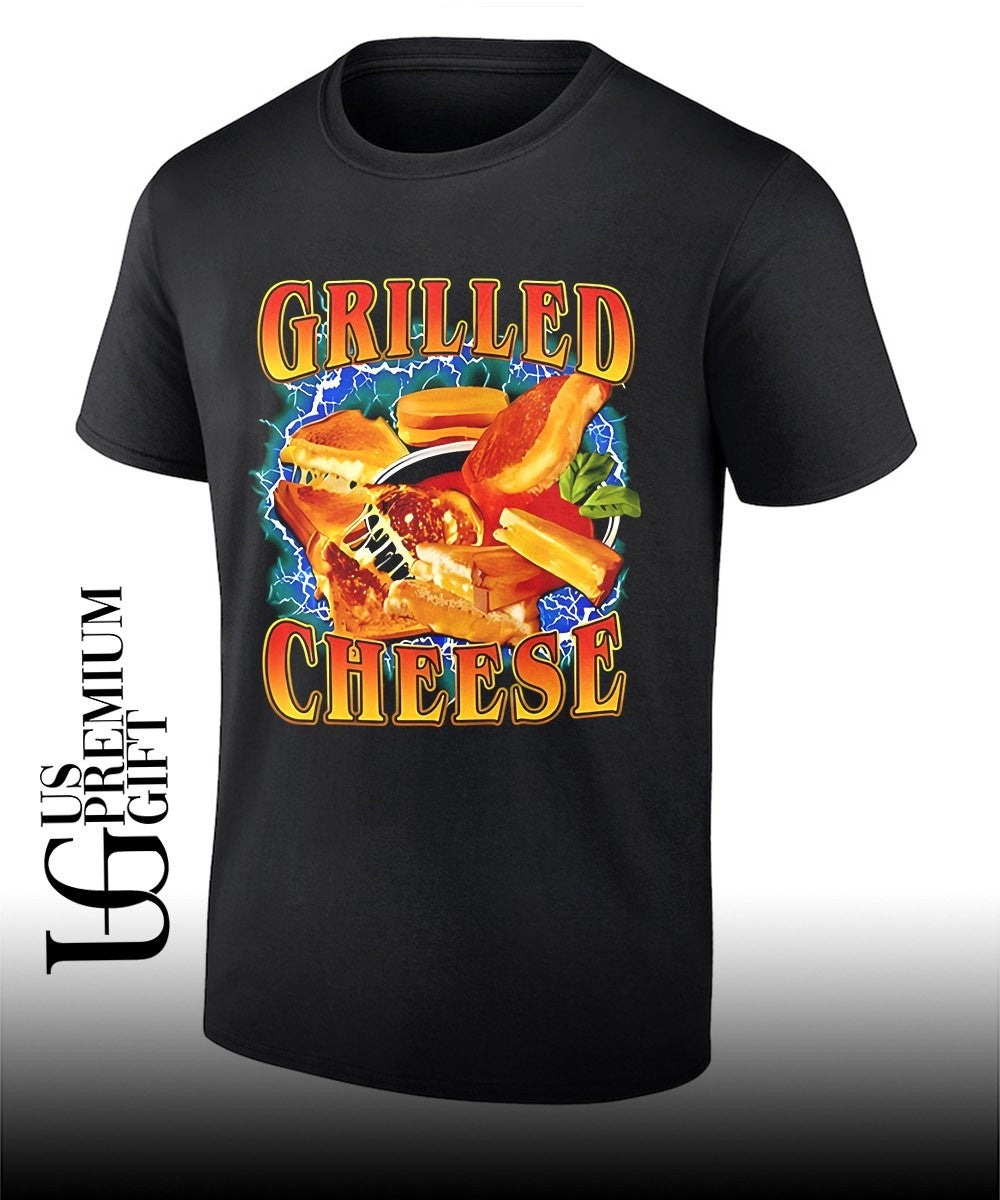 Grilled Cheese lightning 90s - Adult & Kids T-Shirts, Sweatshirts & Hoodies apparel design preview 1