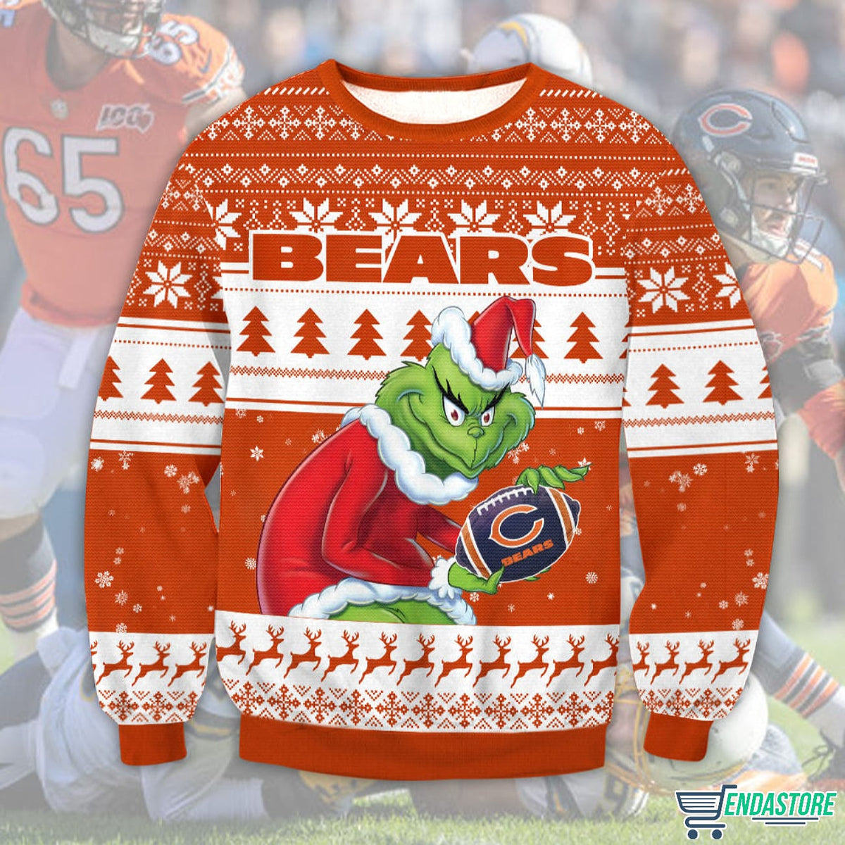 Grnch Bears 3D Ugly Christmas Sweater - Holiday Gift product image