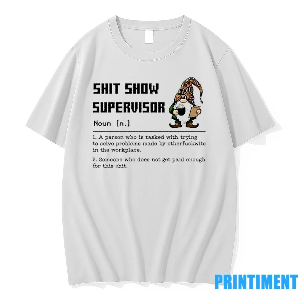 Gromes Shit Show Supervisor Sweater - Adult & Kids T-Shirts, Sweatshirts & Hoodies apparel design preview 1