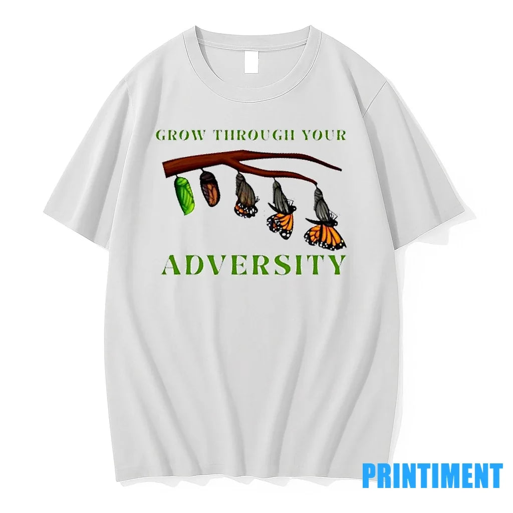 Grow Through Your Adversity Butterfly Sweater - Adult & Kids T-Shirts, Sweatshirts & Hoodies apparel design preview 1