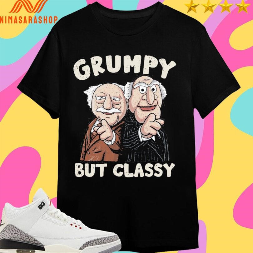 Grumpy But Classy Statler And Waldorf Form The - Adult & Kids T-Shirts, Sweatshirts & Hoodies apparel design preview 1