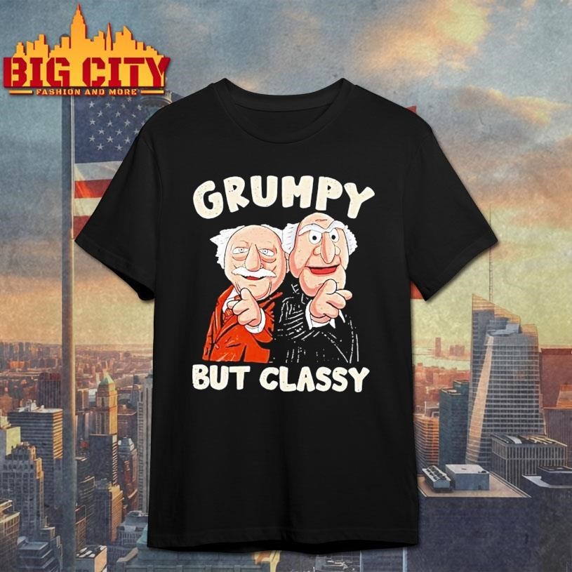 Grumpy Statler And Waldorf Muppets Old Men Pointing - Adult & Kids T-Shirts, Sweatshirts & Hoodies apparel design preview 1