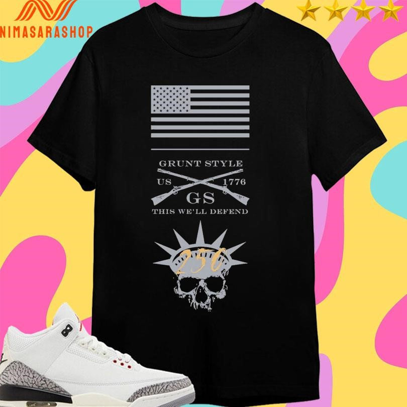 Grunt Style This We’ll Defend Gs Us 1776 250 - Adult & Kids T-Shirts, Sweatshirts & Hoodies apparel design preview 1