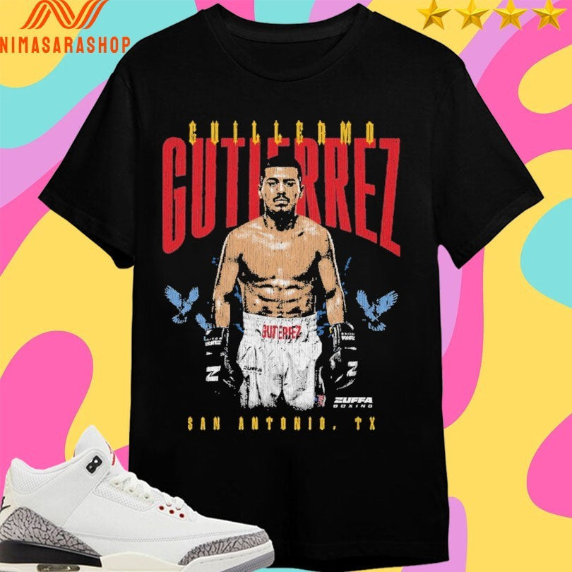 Guillermo Gutierrez Zuffa Boxing Fighter Name San - Adult & Kids T-Shirts, Sweatshirts & Hoodies apparel design preview 1