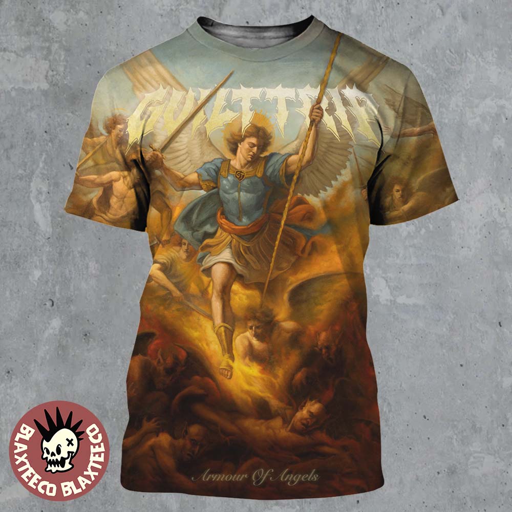Guilt Trip Armour Of Angels Album Cover Art All Over - Adult & Kids T-Shirts, Sweatshirts & Hoodies apparel design preview 1