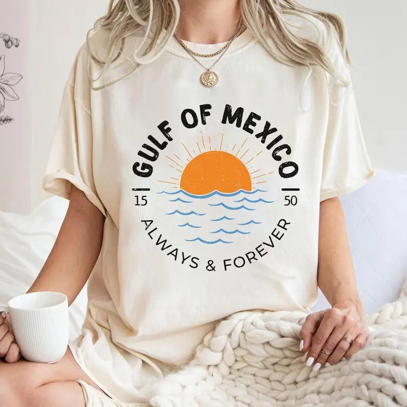 Gulf Mexico Coast Texas Alabama Mississippi Florida - Adult & Kids T-Shirts, Sweatshirts & Hoodies apparel design preview 1