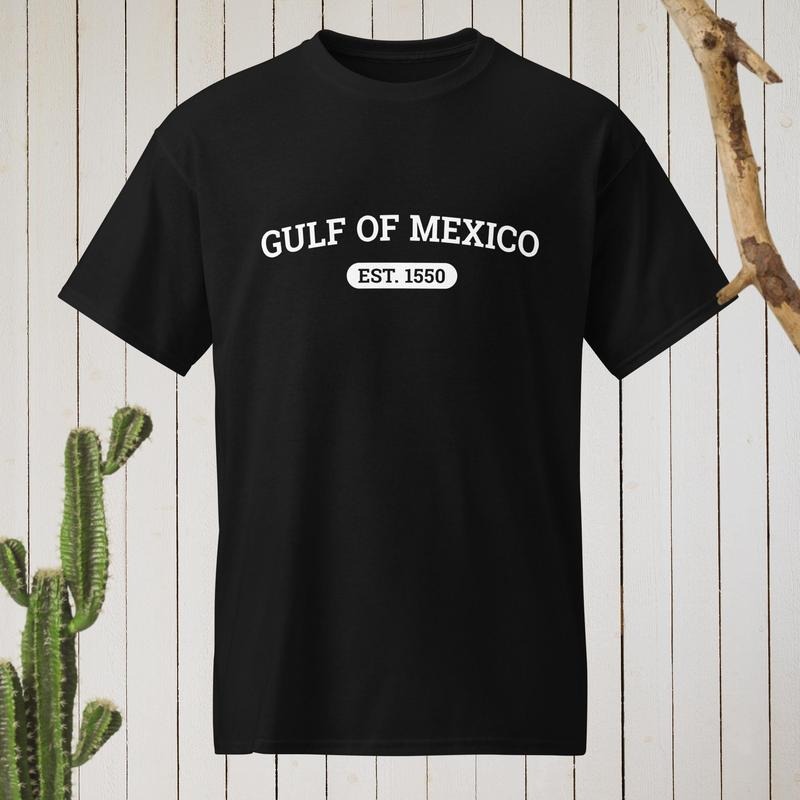 Gulf Mexico Classic Political Protest Coast Liberal - Adult & Kids T-Shirts, Sweatshirts & Hoodies apparel design preview 1