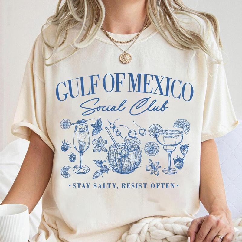 Gulf Mexico Social Club Democrat Fuck Trump - Adult & Kids T-Shirts, Sweatshirts & Hoodies apparel design preview 1