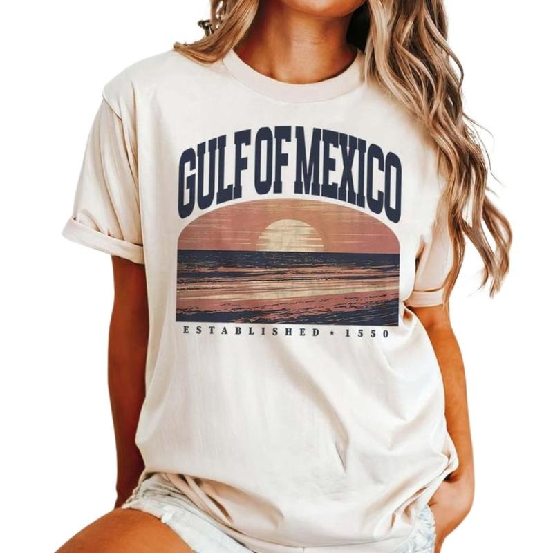 Gulf Mexico Coast Beach Texas Alabama Mississippi - Adult & Kids T-Shirts, Sweatshirts & Hoodies apparel design preview 1
