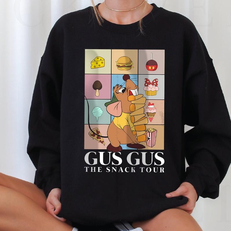 Gus Snack Tour Mouse Friends - Adult & Kids T-Shirts, Sweatshirts & Hoodies apparel design preview 1
