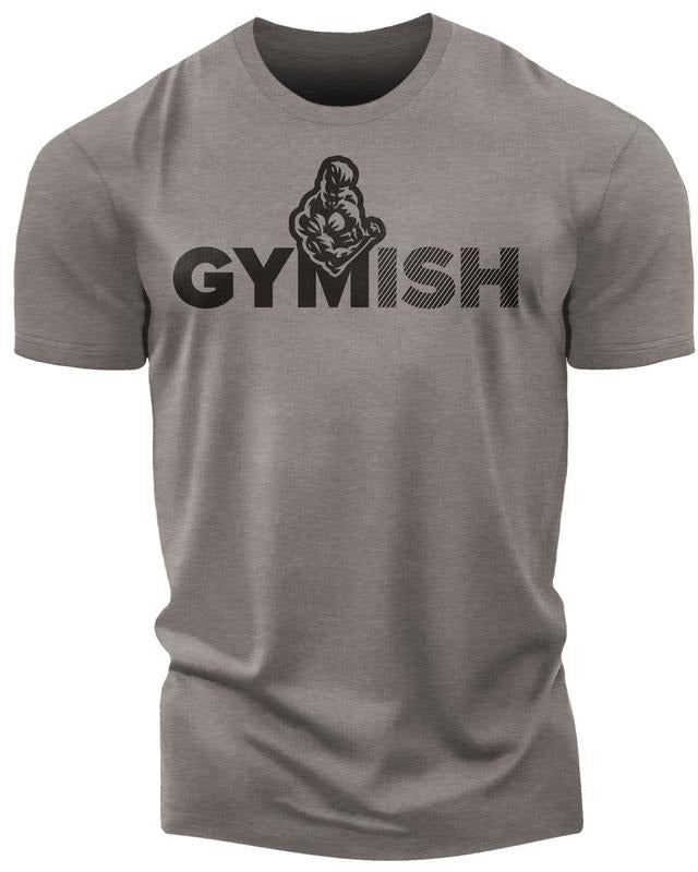 Gymish Brand Motivational Workout Gym - Adult & Kids T-Shirts, Sweatshirts & Hoodies apparel design preview 1