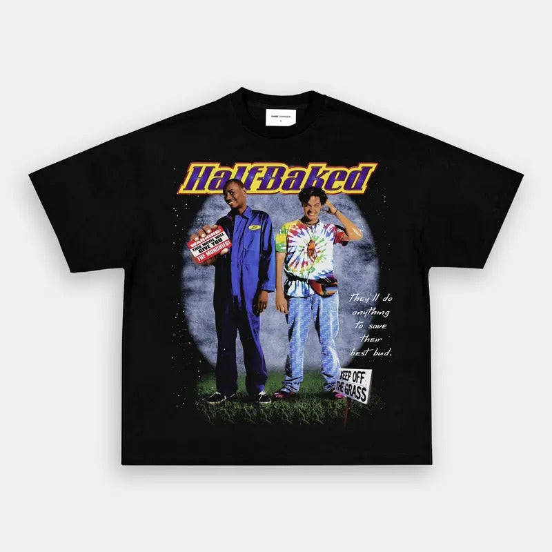 HALF BAKED V2 Trending Movie Vintage 90s Fans Him Her - Adult & Kids T-Shirts, Sweatshirts & Hoodies apparel design preview 1
