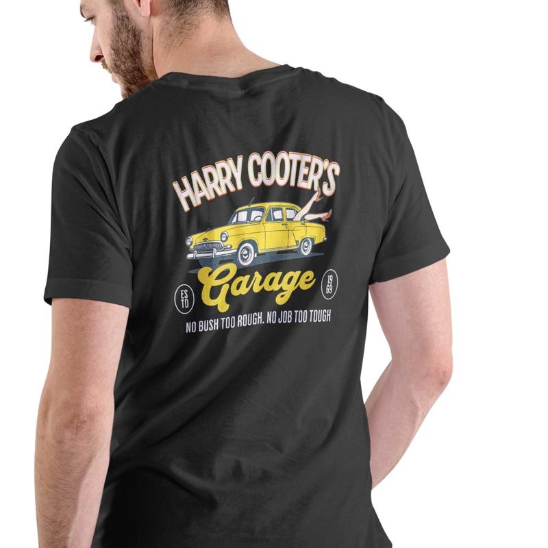 HARRY COOTERS GARAGE Cotton - Adult & Kids T-Shirts, Sweatshirts & Hoodies apparel design preview 1