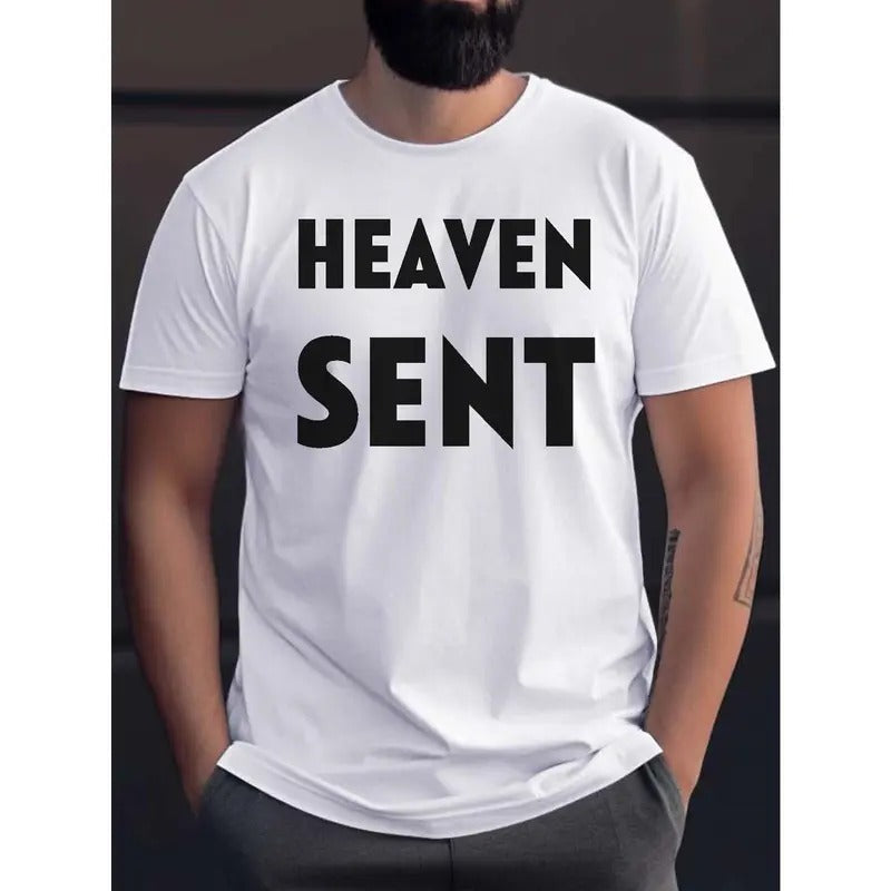 HEAVEN SENT Print Casual Short Sleeve Summer Made USA - Adult & Kids T-Shirts, Sweatshirts & Hoodies apparel design preview 1