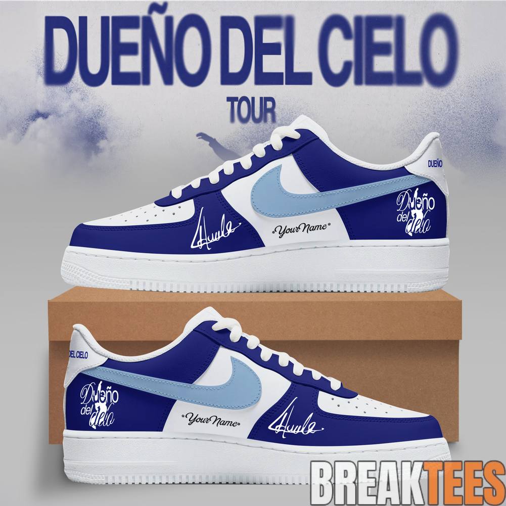 HUMBE DUENO DEL CIELO Tour 2026 Custom Air Force 1 - Adult & Kids T-Shirts, Sweatshirts & Hoodies apparel design preview 1