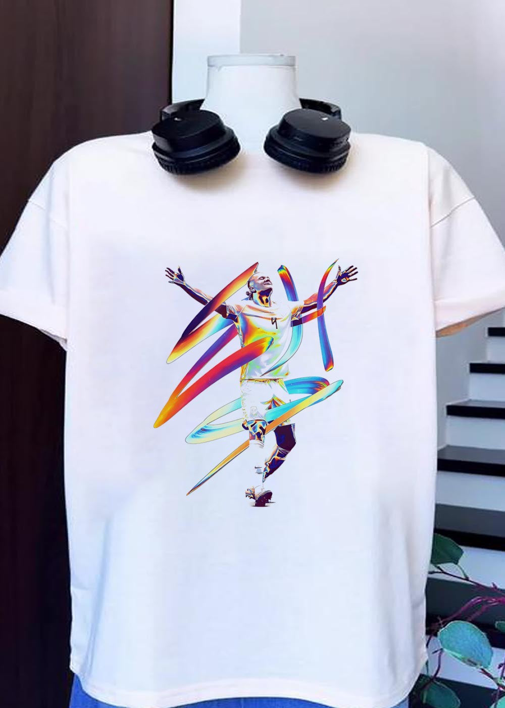 Haaland Goal Celebration 9 Norway - Adult & Kids T-Shirts, Sweatshirts & Hoodies apparel design preview 1