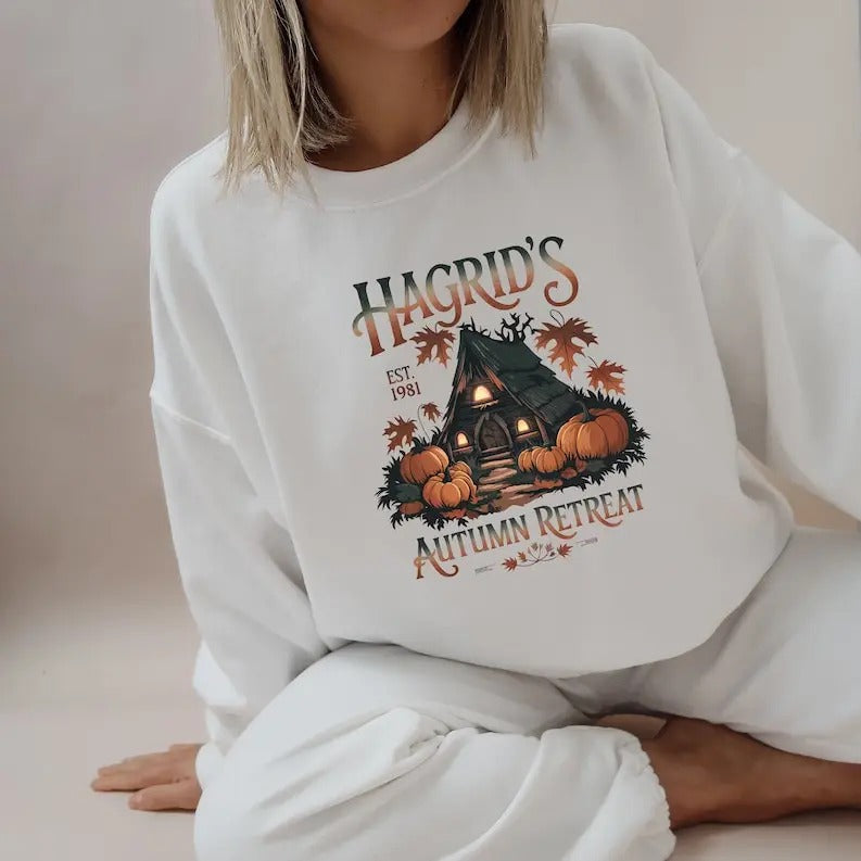 Hagrid'S Pumpkin Farm Thanksgiving 2024 Fall - Adult & Kids T-Shirts, Sweatshirts & Hoodies apparel design preview 1