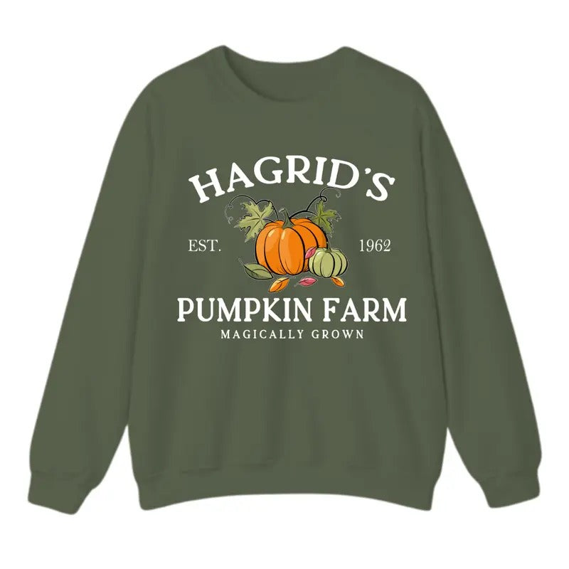 Hagrid'S Pumpkin Patch Thanksgiving 2024 - Adult & Kids T-Shirts, Sweatshirts & Hoodies apparel design preview 1