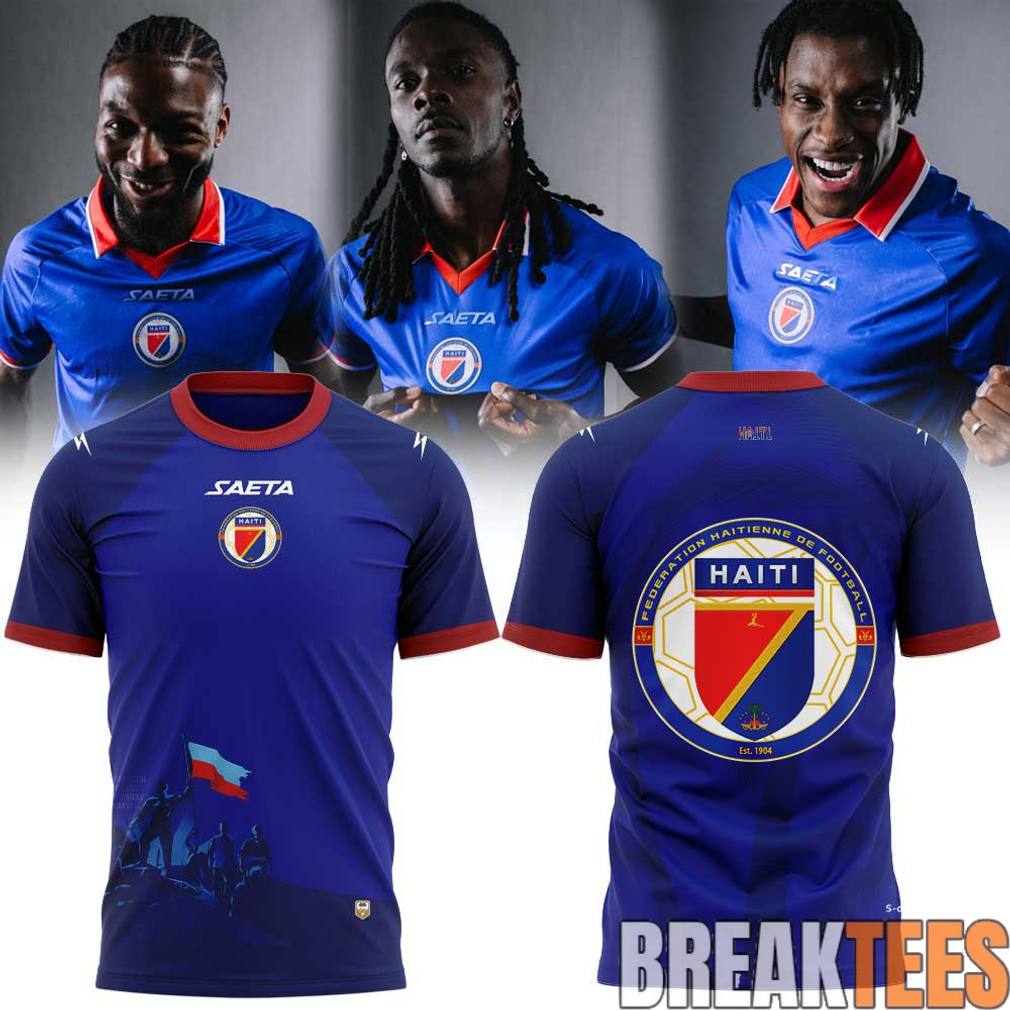 Haitienne De Football 1974 Historia do Haiti for - Adult & Kids T-Shirts, Sweatshirts & Hoodies apparel design preview 1