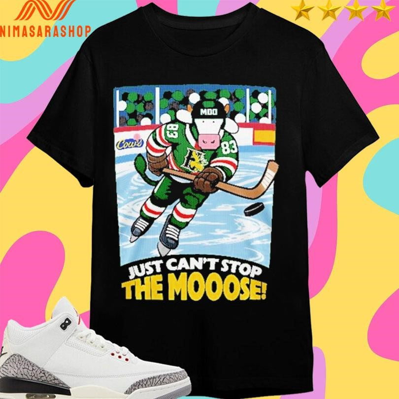 Halifax Mooseheads Just Can’t Stop The Mooose - Adult & Kids T-Shirts, Sweatshirts & Hoodies apparel design preview 1