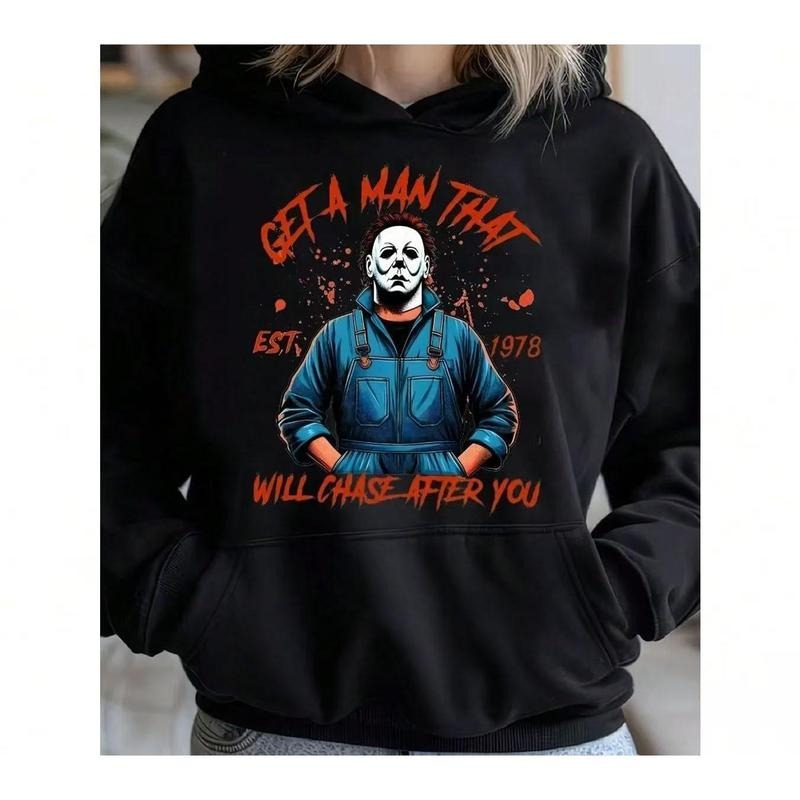 Halloween Villain Life Horror Movie Pattern - Adult & Kids T-Shirts, Sweatshirts & Hoodies apparel design preview 1