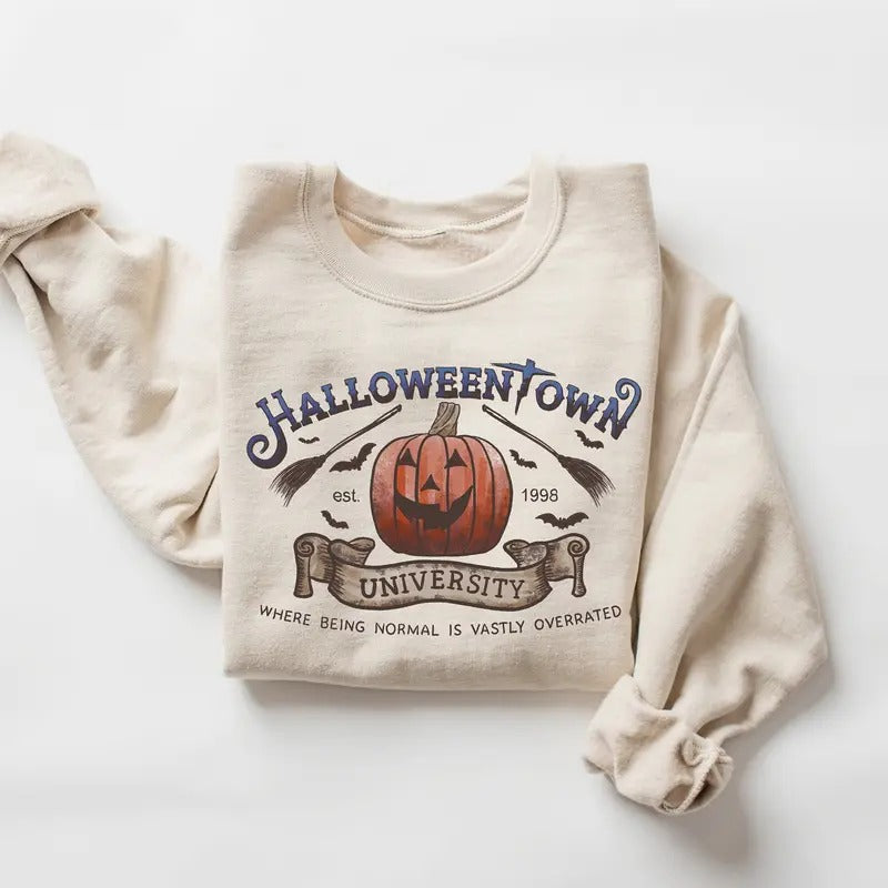 Halloweentown University Est 1998 Halloween - Adult & Kids T-Shirts, Sweatshirts & Hoodies apparel design preview 1