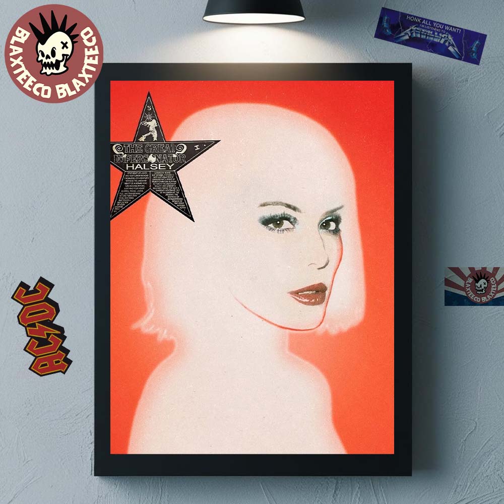 Halsey The Great Impersonator Deluxe Edition Album - Adult & Kids T-Shirts, Sweatshirts & Hoodies apparel design preview 1