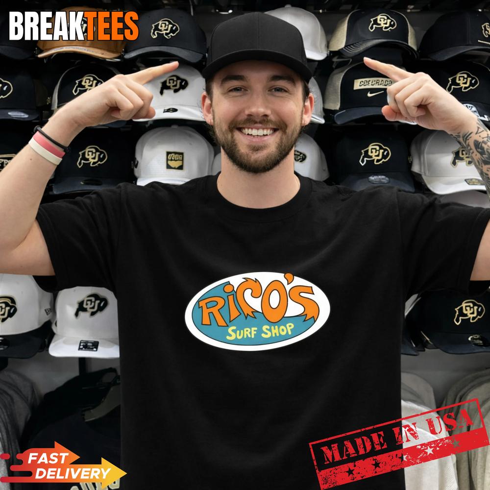 Hannah Montana Rico's Surf Shop - Adult & Kids T-Shirts, Sweatshirts & Hoodies apparel design preview 1