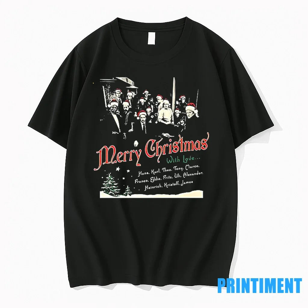 Hans Gruber Christmas Crew Sweater - Adult & Kids T-Shirts, Sweatshirts & Hoodies apparel design preview 1