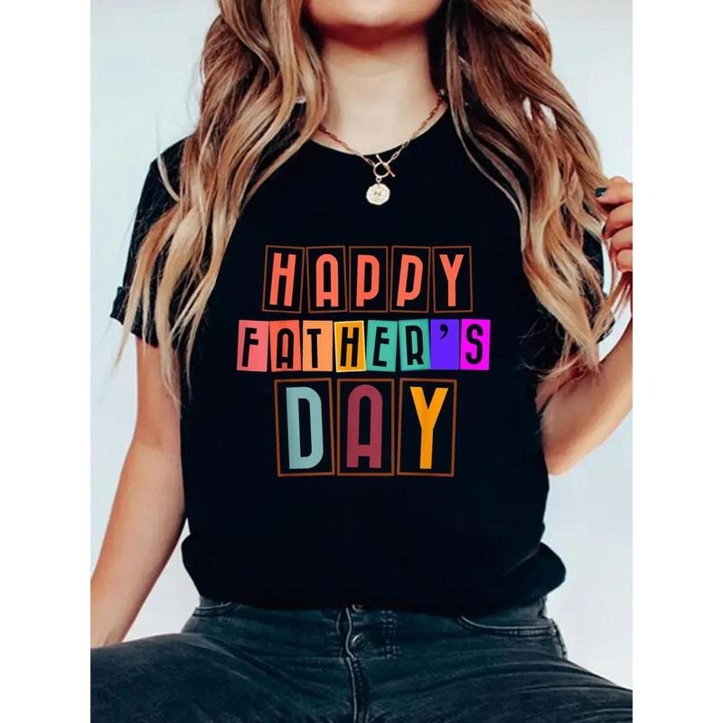 Happy 2025 Dad Grandpa Short Sleeve Round Neck Casual - Adult & Kids T-Shirts, Sweatshirts & Hoodies apparel design preview 1