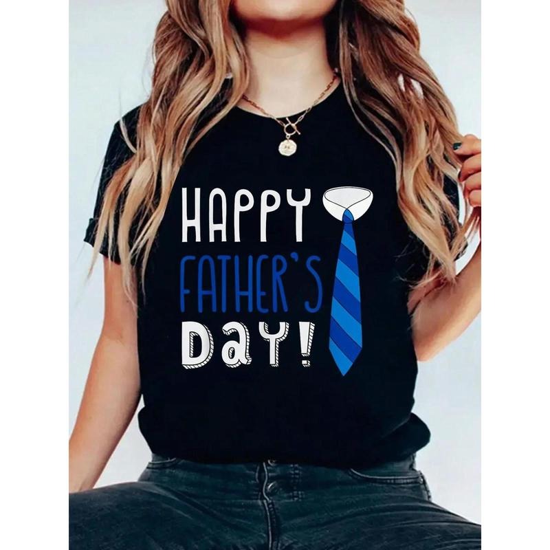Happy Short Sleeve Round Neck Casual Top Summer - Adult & Kids T-Shirts, Sweatshirts & Hoodies apparel design preview 1