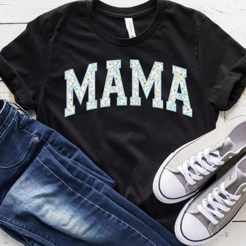 Happy Mama Mommy Motherhood Mom Shirtstyle{N002}2 - Adult & Kids T-Shirts, Sweatshirts & Hoodies apparel design preview 1