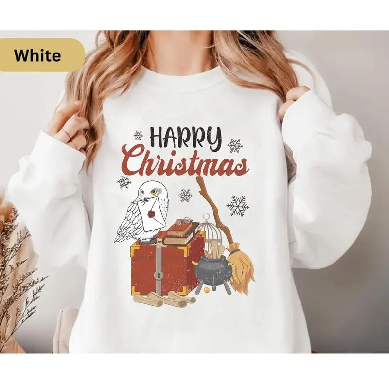 Harry Magical HP Fan Perfect Cozy Winter - Adult & Kids T-Shirts, Sweatshirts & Hoodies apparel design preview 1