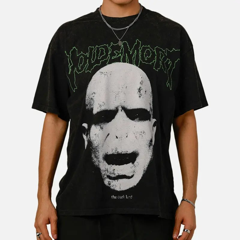 Harry P. Dark Lord Voldemort Vintage Trending Movie - Adult & Kids T-Shirts, Sweatshirts & Hoodies apparel design preview 1