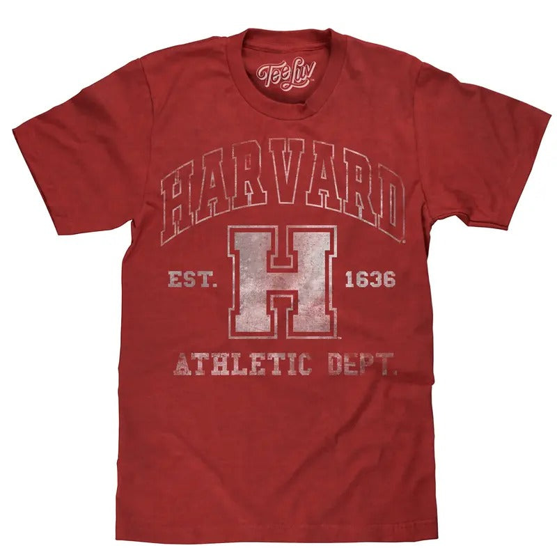 Harvard Athletic Department Crimson - Adult & Kids T-Shirts, Sweatshirts & Hoodies apparel design preview 1