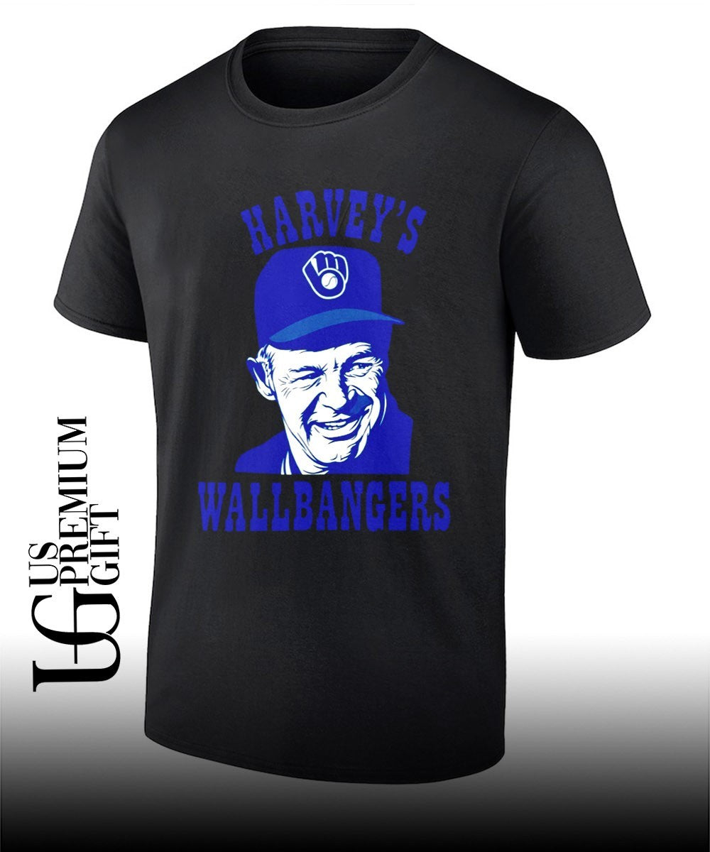 Harveys Wallbangers Brewers Cesars Inn Rud Harvey - Adult & Kids T-Shirts, Sweatshirts & Hoodies apparel design preview 1