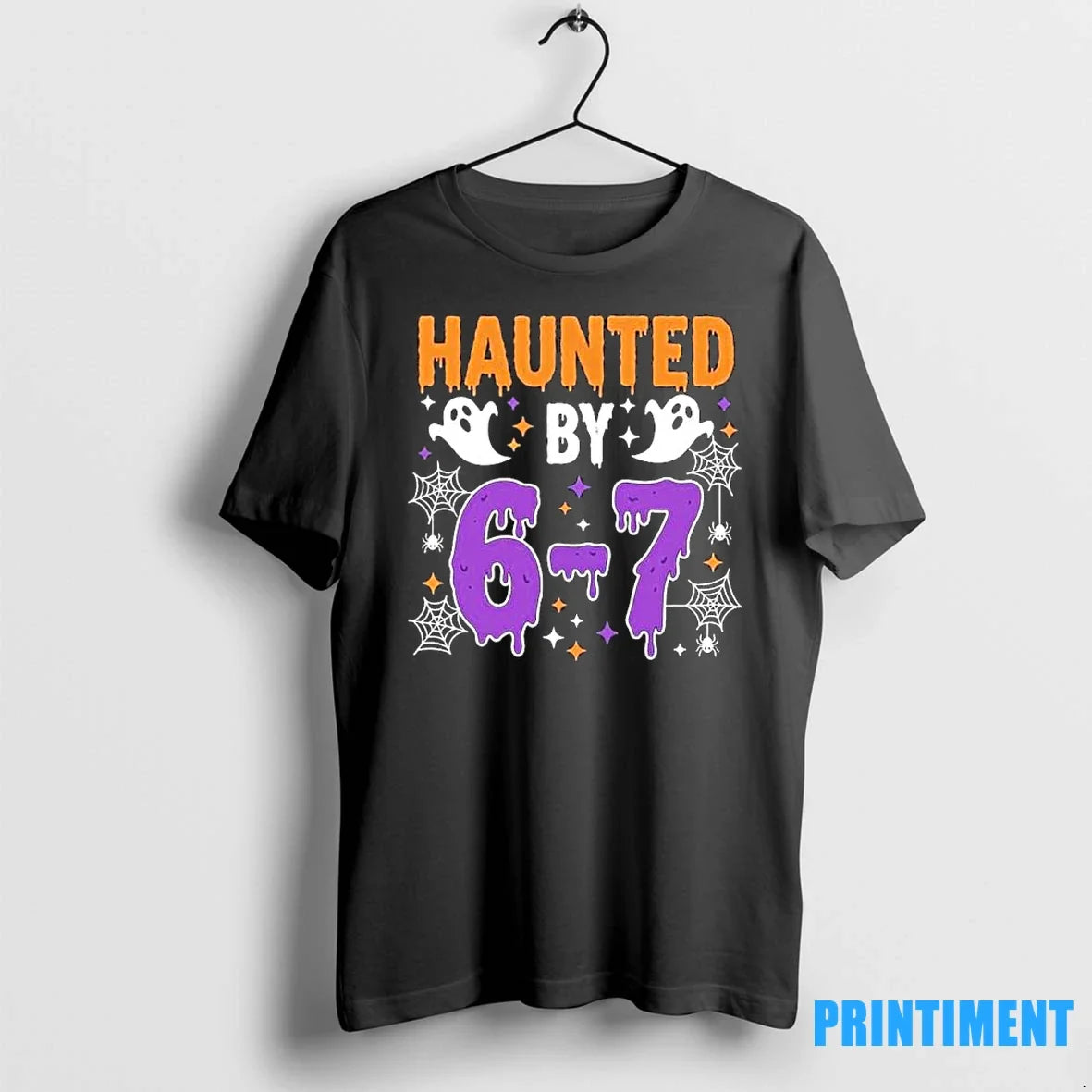 Haunted By 67 Halloween Gift Meme Sweater - Adult & Kids T-Shirts, Sweatshirts & Hoodies apparel design preview 1