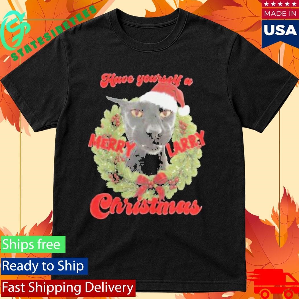 Have Yourself A Merry Larry Christmas - Adult & Kids T-Shirts, Sweatshirts & Hoodies apparel design preview 1