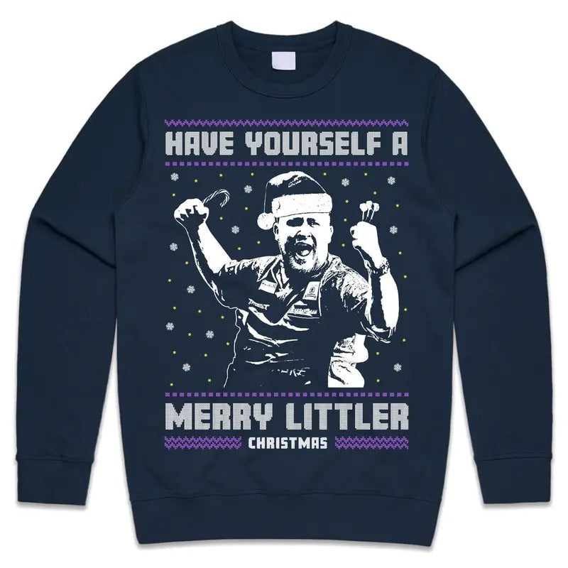 Have Yourself Merry Littler Jumper Little Darts Pub - Adult & Kids T-Shirts, Sweatshirts & Hoodies apparel design preview 1