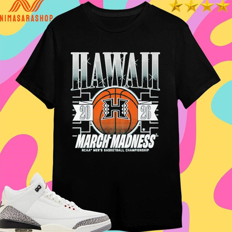 Hawaii Rainbow Warriors Mbb 2026 March Madness Ncaa - Adult & Kids T-Shirts, Sweatshirts & Hoodies apparel design preview 1