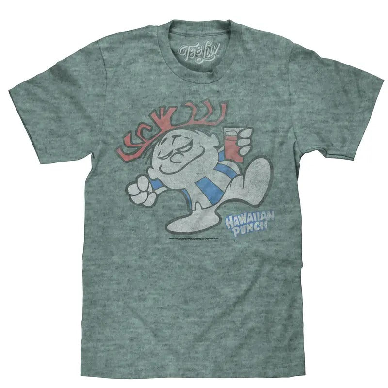 Hawaiian Punch Big Tall Teal - Adult & Kids T-Shirts, Sweatshirts & Hoodies apparel design preview 1