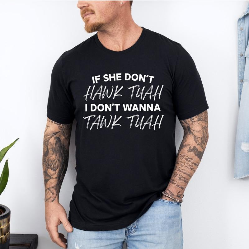 Hawk Tuah Spit That Thing Girl 2024 Thang Funny Meme - Adult & Kids T-Shirts, Sweatshirts & Hoodies apparel design preview 1