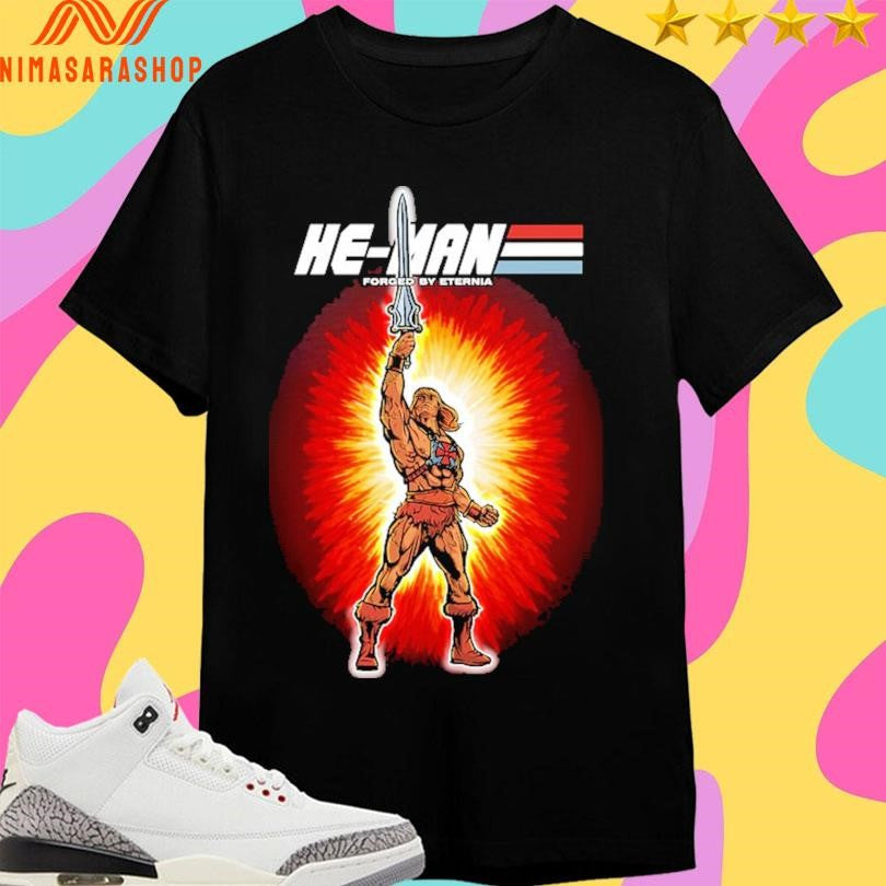 He-Man Forged By Eternia - Adult & Kids T-Shirts, Sweatshirts & Hoodies apparel design preview 1