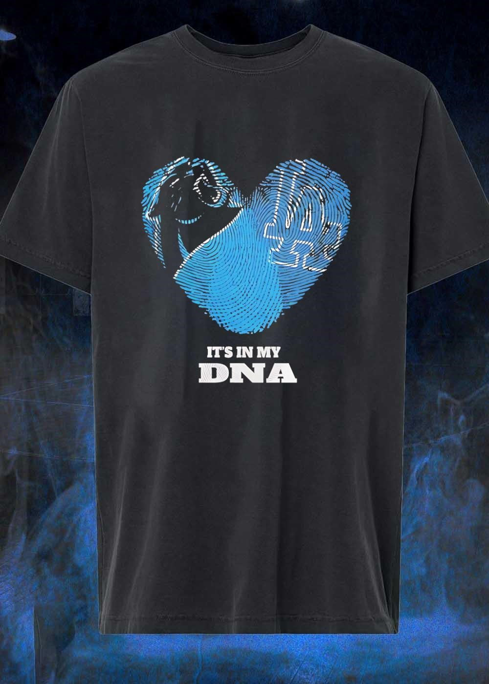 Heart Fingerprint Los Angeles Dodgers It's in My DNA - Adult & Kids T-Shirts, Sweatshirts & Hoodies apparel design preview 1