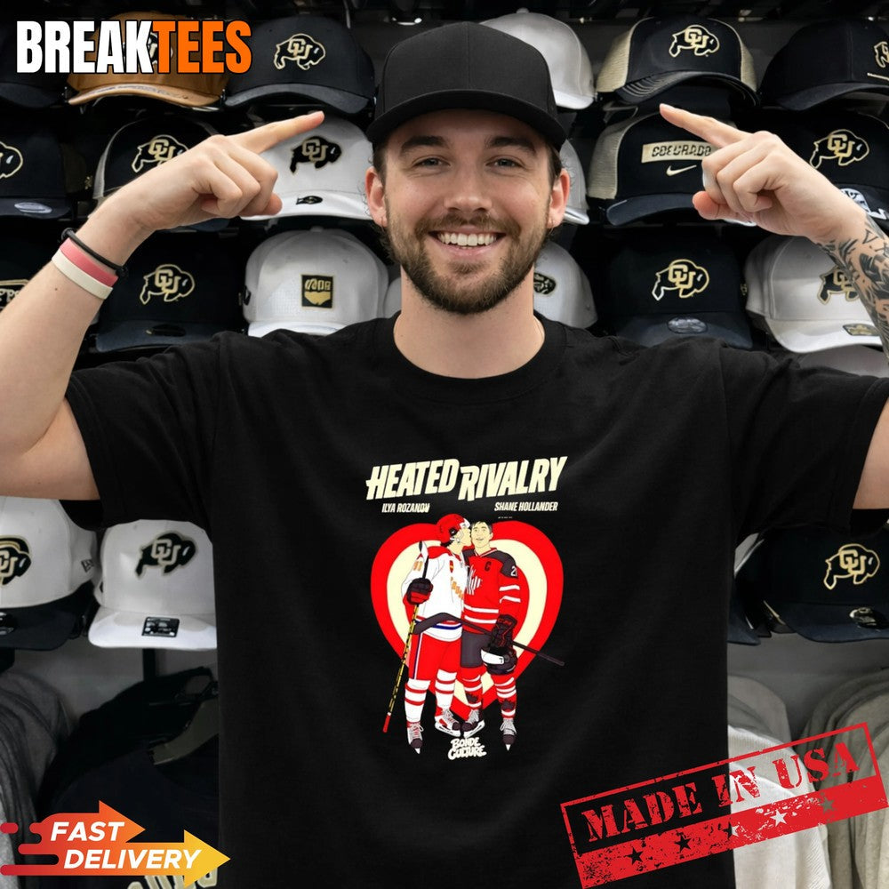Heated Rivalry Characters Ilya Rozanov And Shane - Adult & Kids T-Shirts, Sweatshirts & Hoodies apparel design preview 1