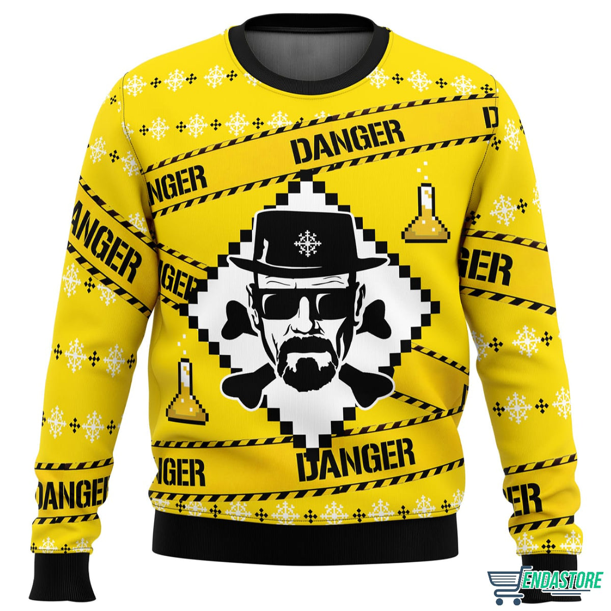 Heisenberg Breaking Bad Christmas 3D Ugly Christmas Sweater - Holiday Gift product image